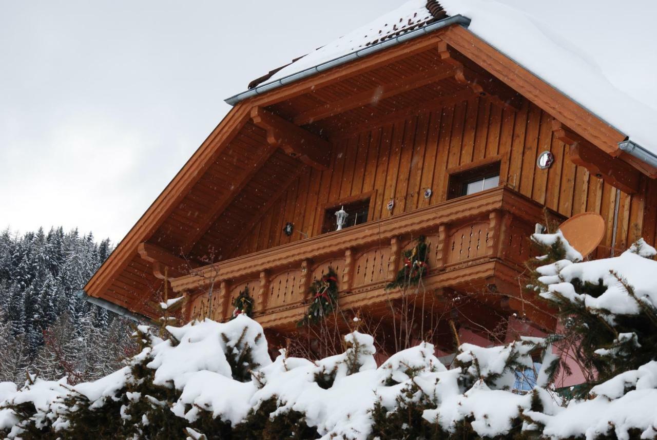 Ferienhaus Gstoderblick Seebach  エクステリア 写真